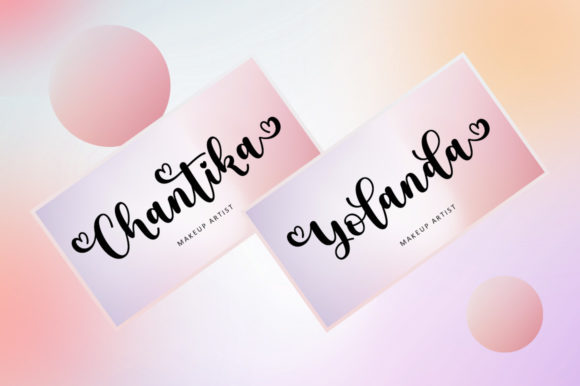 Bastrid Script Font Poster 4