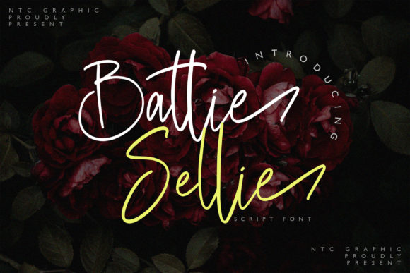 Battie Sellie Font Poster 1