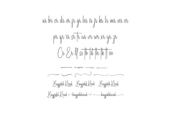 Bayfield Road Font Poster 5
