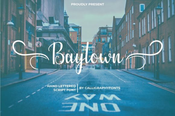 Baytown Font Poster 1