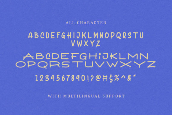 Be Serious Font Poster 6