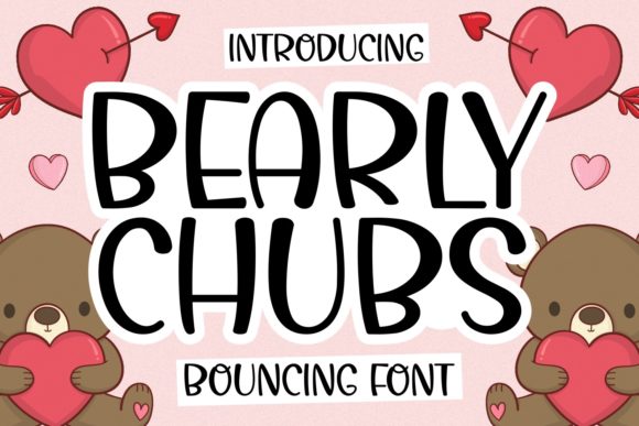 Bearly Chubs Font Poster 1