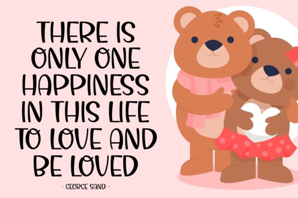 Bearly Chubs Font Poster 2