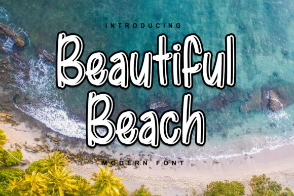 Beautiful Beach Font