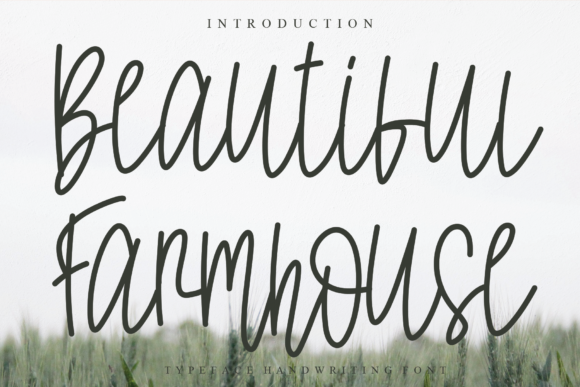 Beautiful Farmhouse Font