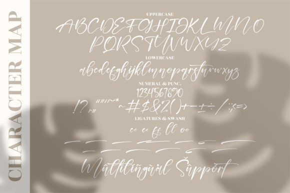 Beautiful Garden Font Poster 9