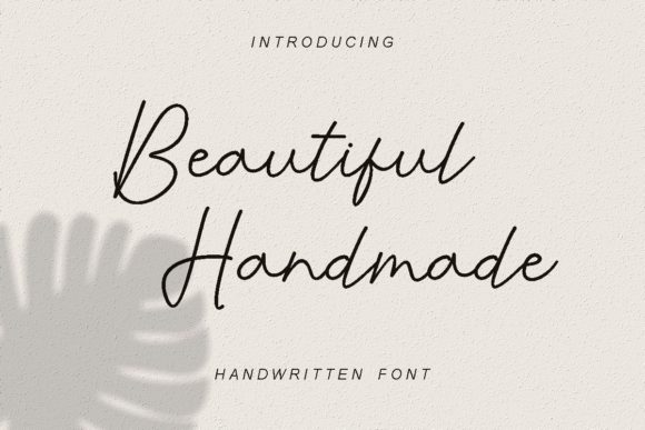 Beautiful Handmade Font