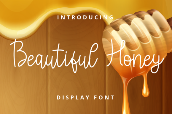 Beautiful Honey Font Poster 1