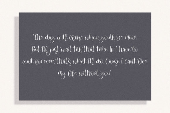 Beautiful Lativa Font Poster 5