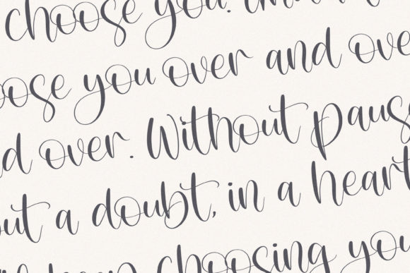 Beautiful Lativa Font Poster 6