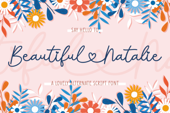Beautiful Natalie Font