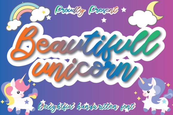 Beautifull Unicorn Font