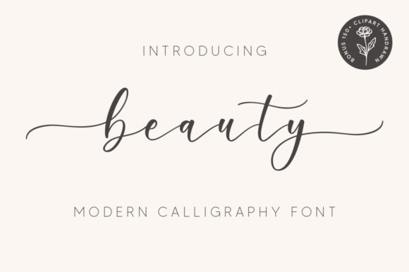 Beauty Font Poster 1