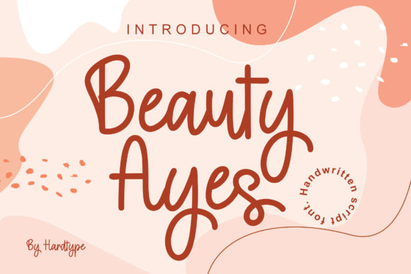 Beauty Ayes Font Poster 1