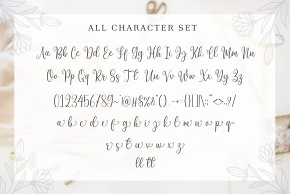 Beauty Boutique Font Poster 6