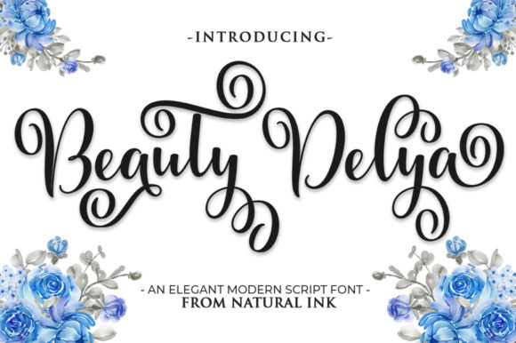 Beauty Delya Font Poster 1