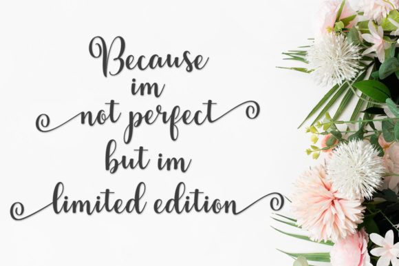 Beauty Delya Font Poster 3