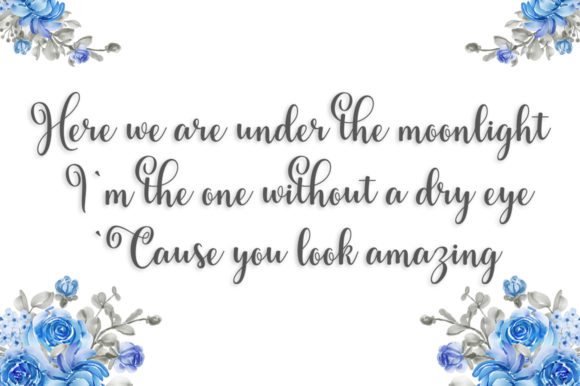 Beauty Delya Font Poster 4