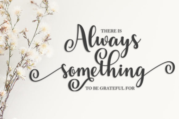 Beauty Delya Font Poster 5