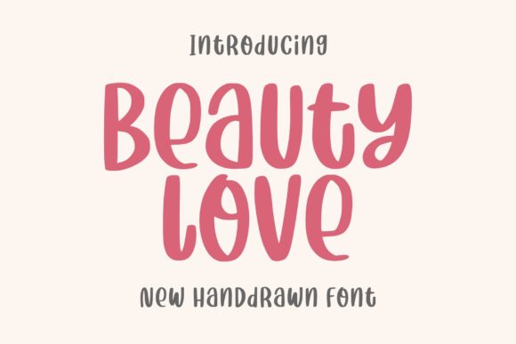 Beauty Love Font Poster 1