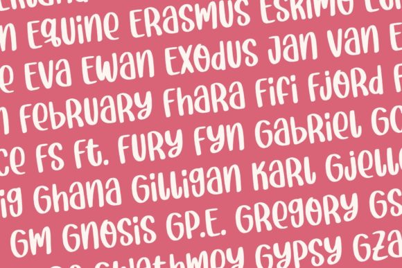 Beauty Love Font Poster 6