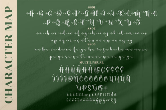 Beauty Nature Font Poster 14