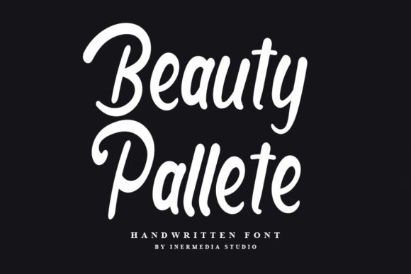 Beauty Pallete Font Poster 1