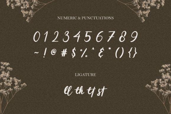 Beauty Stella Font Poster 8