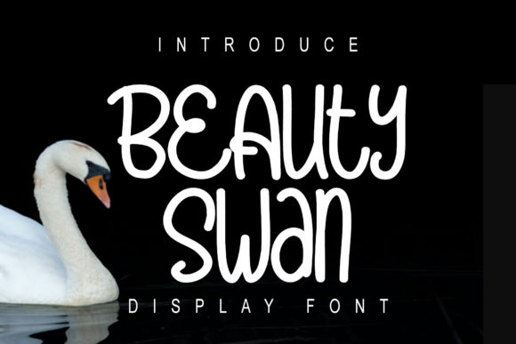 Beauty Swan Font Poster 1