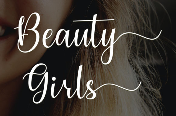 Beautyful Font Poster 5