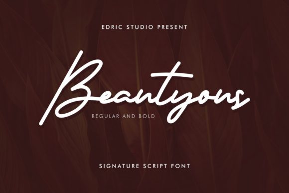 Beautyous Font Poster 1