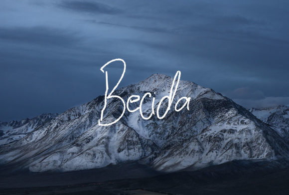 Becida Font Poster 1