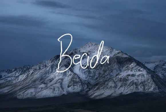 Becida Font Poster 1