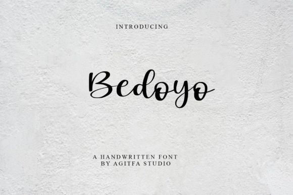 Bedoyo Font Poster 1