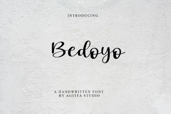 Bedoyo Font Poster 1