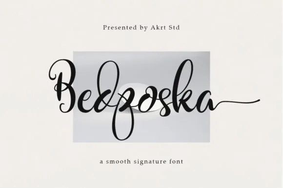 Bedposka Font Bedposka Font Poster 1