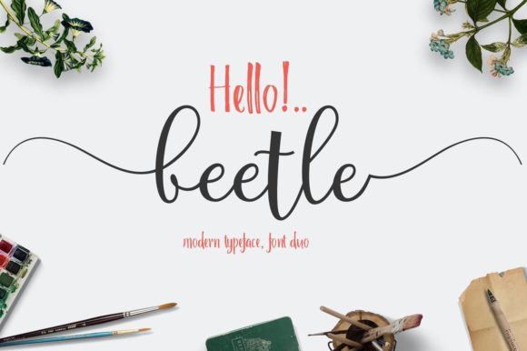 Beetle and Rantes Font