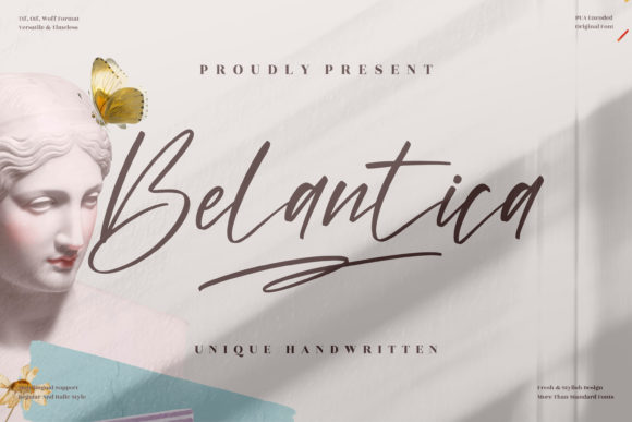 Belantica Font Poster 1