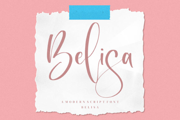 Belisa Font Poster 1