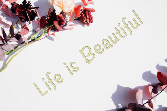 Belladona Font Poster 8