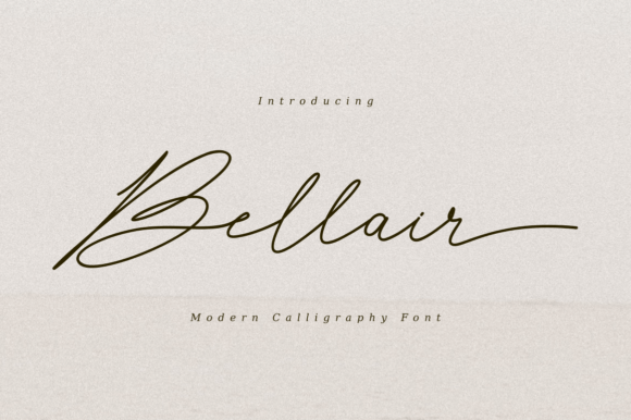 Bellair Font