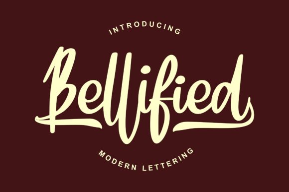 Bellified Font Poster 1