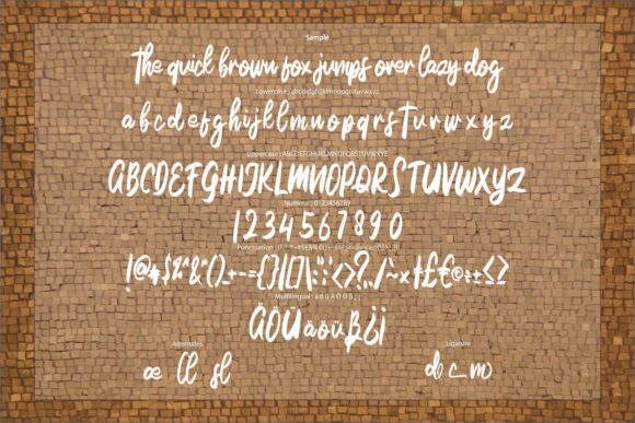 Bellona Font Poster 6