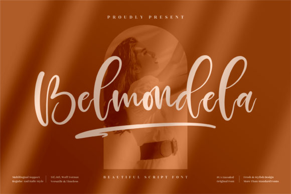 Belmondela Font Poster 1