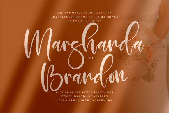 Belmondela Font Poster 4