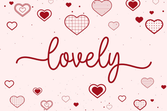 Beloved Font Poster 3