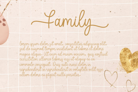Beloved Font Poster 5