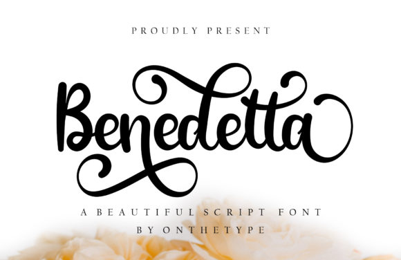 Benedetta Font Poster 1