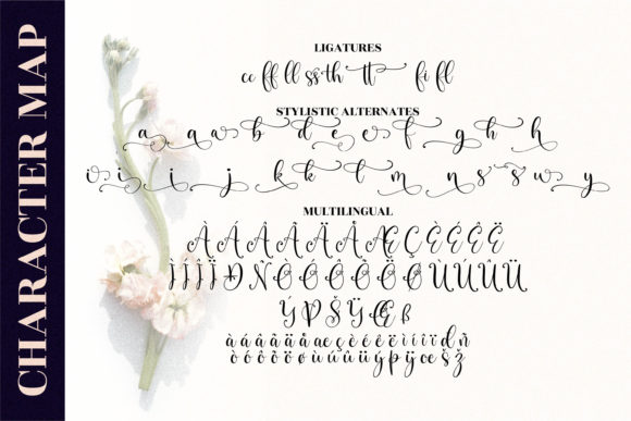 Benttaria Delissha Font Poster 11