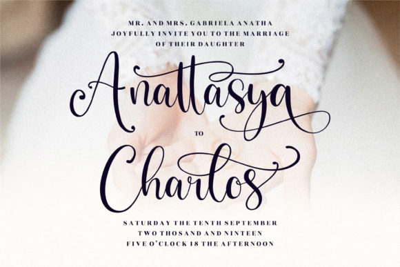 Benttaria Delissha Font Poster 3